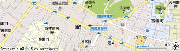 竹葉鮨周辺の地図