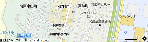 栃木県足利市真砂町71周辺の地図