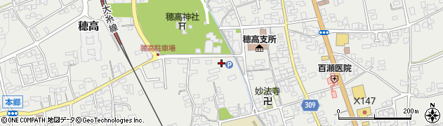 株式会社西松屋チェーン　穂高店周辺の地図