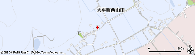 栃木県栃木市大平町西山田2963周辺の地図
