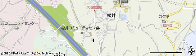 長野県小諸市甲（松井）周辺の地図
