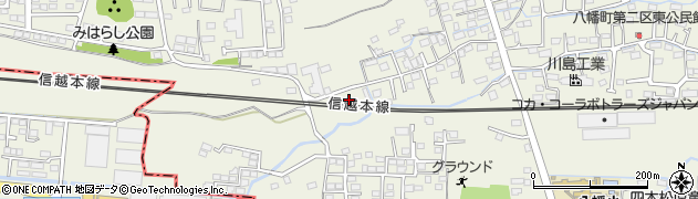 群馬県高崎市八幡町92周辺の地図
