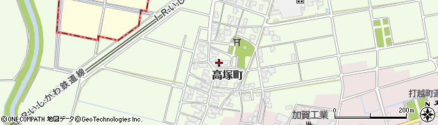 石川県加賀市高塚町ヘ91周辺の地図