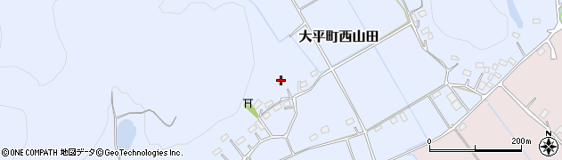 栃木県栃木市大平町西山田2966周辺の地図