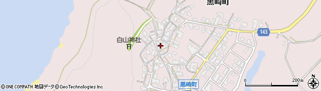 石川県加賀市黒崎町（ヌ）周辺の地図