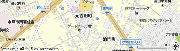 茨城県水戸市元吉田町1943周辺の地図