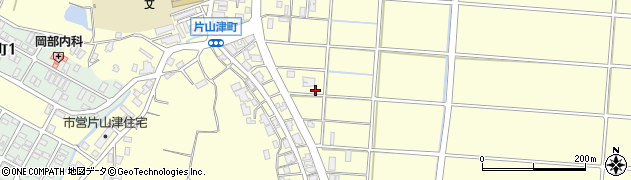 石川県加賀市片山津町（リ）周辺の地図