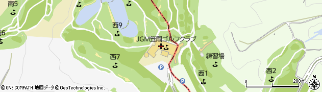 ＪＧＭ笠間ゴルフクラブＮＩＫＩＧＯＬＦサテライトショップ周辺の地図
