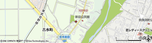 栃木県佐野市吉水町107周辺の地図