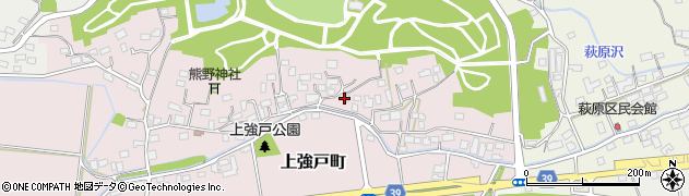 群馬県太田市上強戸町1681周辺の地図