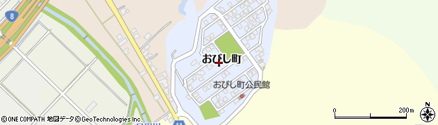 石川県小松市おびし町周辺の地図