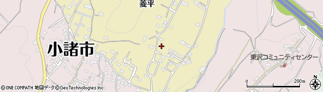 長野県小諸市菱平93周辺の地図