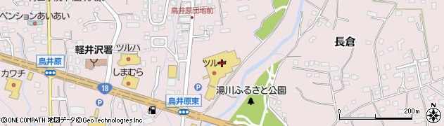 有限会社軽井沢ドライ　ツルヤ店周辺の地図