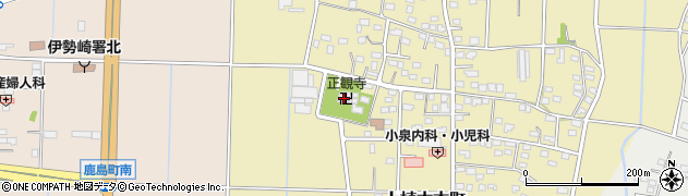 正觀寺周辺の地図