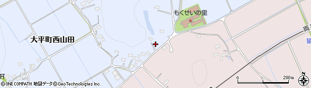 栃木県栃木市大平町西山田2227周辺の地図