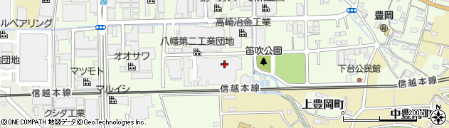 群馬精機株式会社周辺の地図