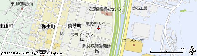 栃木県足利市真砂町3周辺の地図