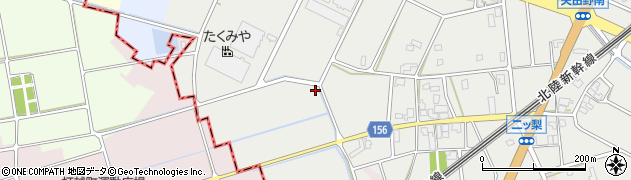 石川県小松市矢田野町（ム）周辺の地図