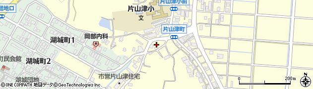 石川県加賀市片山津町（テ）周辺の地図