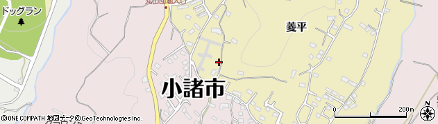 長野県小諸市菱平176周辺の地図