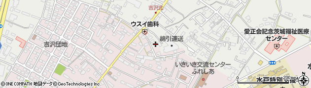 茨城県水戸市元吉田町1817周辺の地図