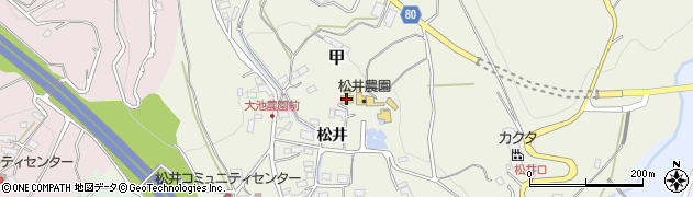 松井農園周辺の地図