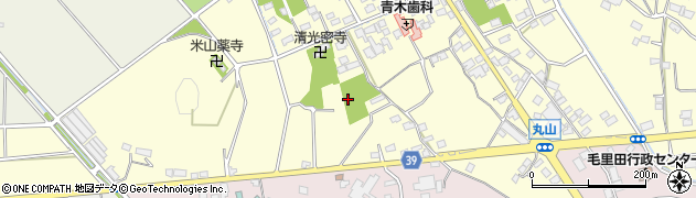 丸山広場公園周辺の地図