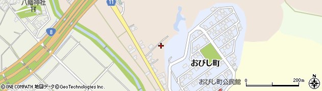 石川県小松市津波倉町丁周辺の地図