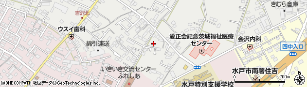 茨城県水戸市元吉田町1825周辺の地図