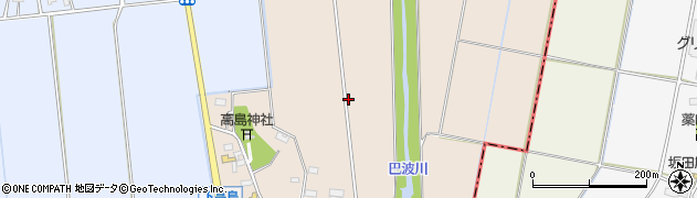 栃木県栃木市大平町下高島周辺の地図