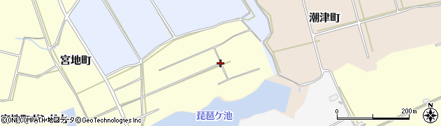 石川県加賀市宮地町ル周辺の地図