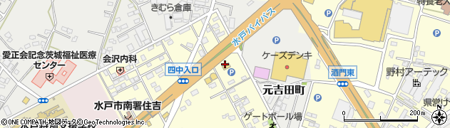 丸亀製麺 水戸南店周辺の地図
