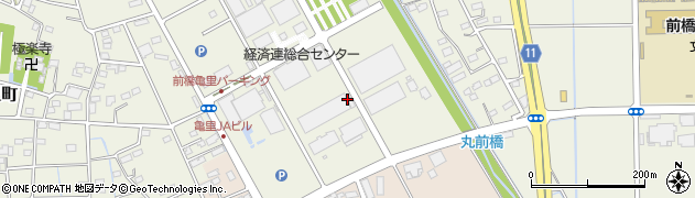 榛名十文字うどん 花木センター店周辺の地図