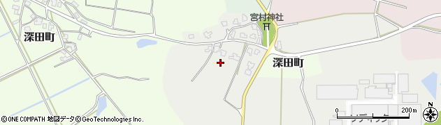 石川県加賀市宮町周辺の地図