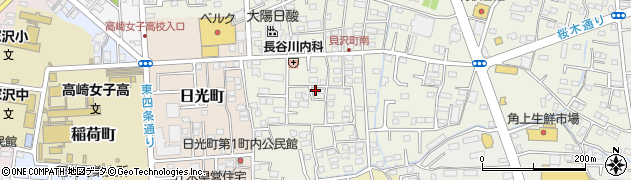 群馬県高崎市貝沢町1135周辺の地図