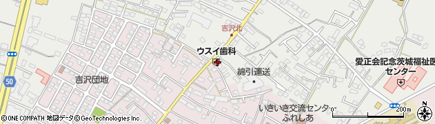 茨城県水戸市元吉田町1816周辺の地図