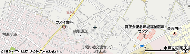 茨城県水戸市元吉田町1811周辺の地図