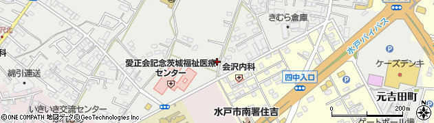 茨城県水戸市元吉田町1869周辺の地図