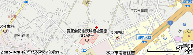 茨城県水戸市元吉田町1862周辺の地図