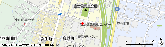 栃木県足利市真砂町48周辺の地図