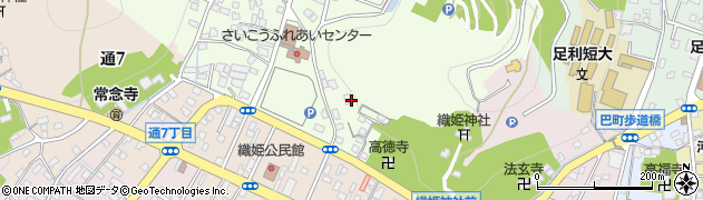 栃木県足利市西宮町3884周辺の地図