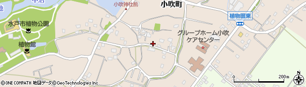 茨城県水戸市小吹町648周辺の地図