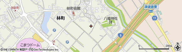 石川県小松市林町（ム）周辺の地図