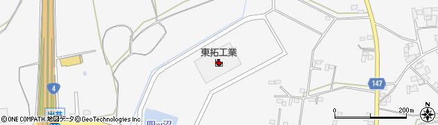 東拓工業株式会社　関東おやま工場周辺の地図