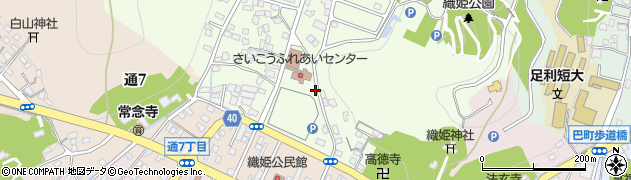栃木県足利市西宮町2838周辺の地図