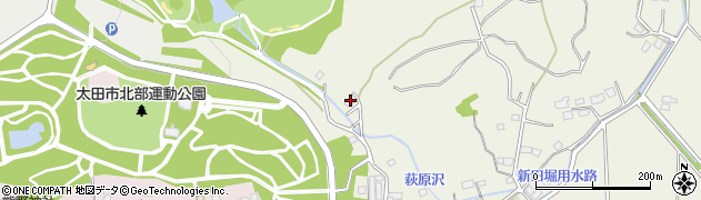 群馬県太田市吉沢町2184周辺の地図