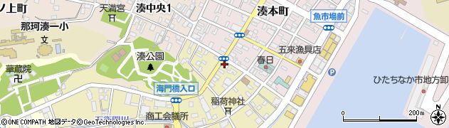 朝日生命保険相互会社　那珂湊営業所周辺の地図