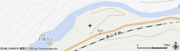 岐阜県飛騨市宮川町丸山周辺の地図