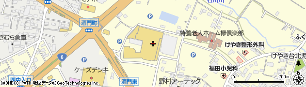 株式会社山新　山新グランステージ水戸エクステリアセンター周辺の地図