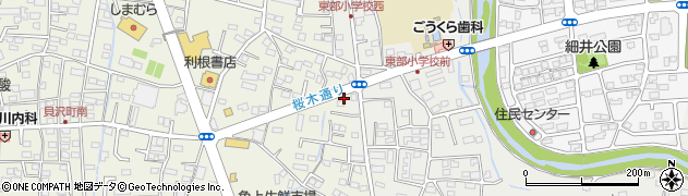 群馬県高崎市貝沢町1376周辺の地図